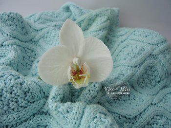 Орхидея из холодного фарфора