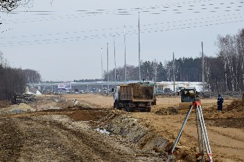 20.02.2016. Участок между эстакадой и тоннелем.